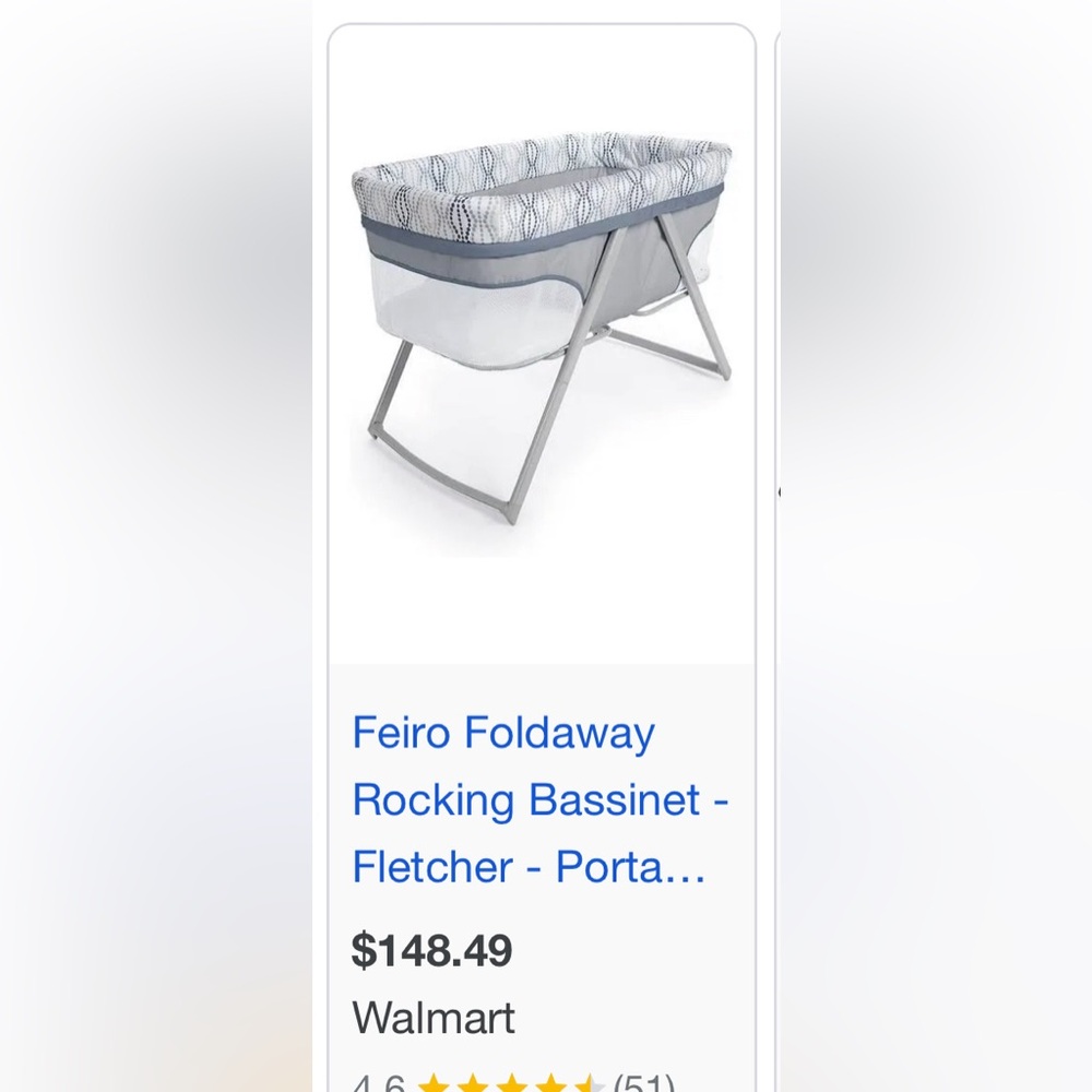 Ingenuity Foldaway Rocking Bassinet - Portable Folding Rocking Bassinet - Picture 15 of 15